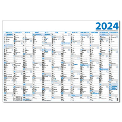 Plánovací kalendár 2024 - SPEKTRUM GRAFIK | Kalendáre a diáre