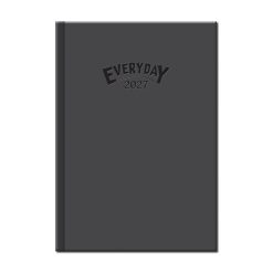 Denný diár A5 Everyday sivý 2027